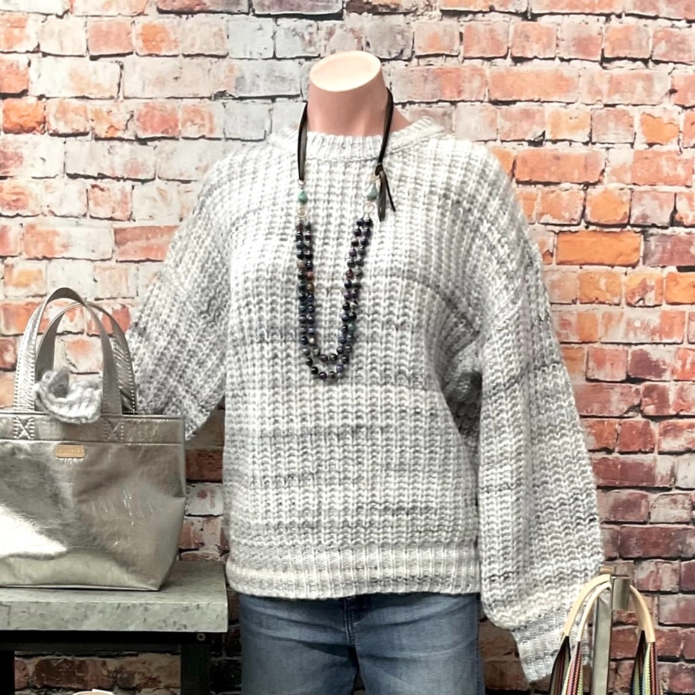NWT Humbolt Co Basic Blend Sweater Grey
